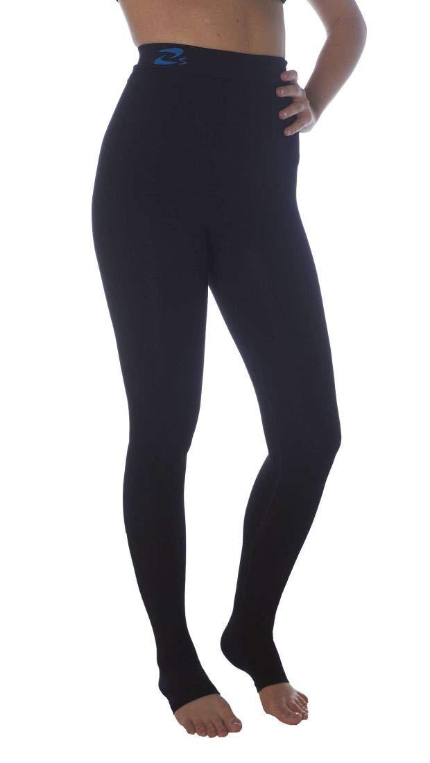 CzSalus CzSalus Lipedema, Lymphedema Support Slimming Compression Leggins (Kl1 18-21 mmHg) - (Black, XS)