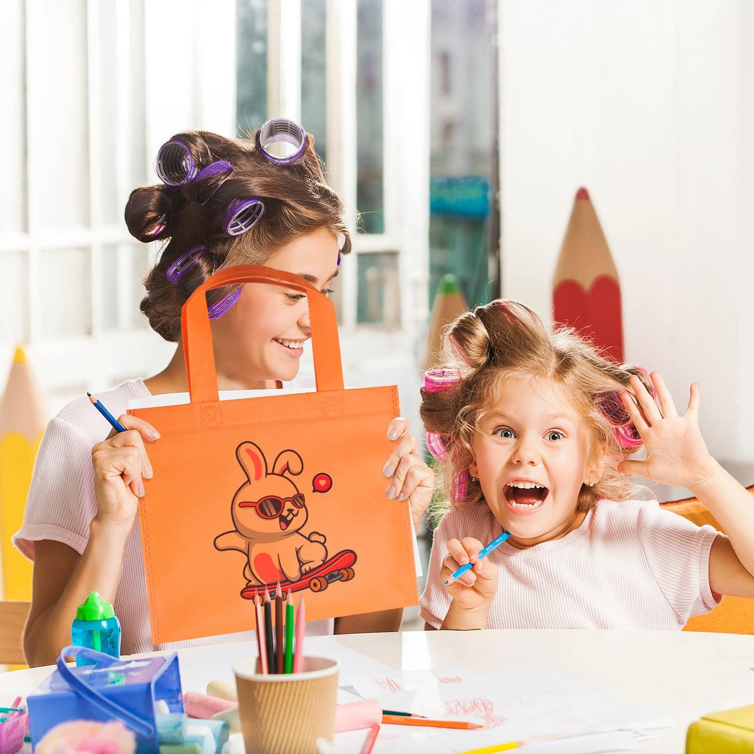 SPERPAND SPERPAND 30Pcs Small Gift Bags with Handles, Holiday Gift Bags Treat Tote Party Favor Bags Goodie Bags for Kids Birthday, Baby Shower, Christmas Gift Bags