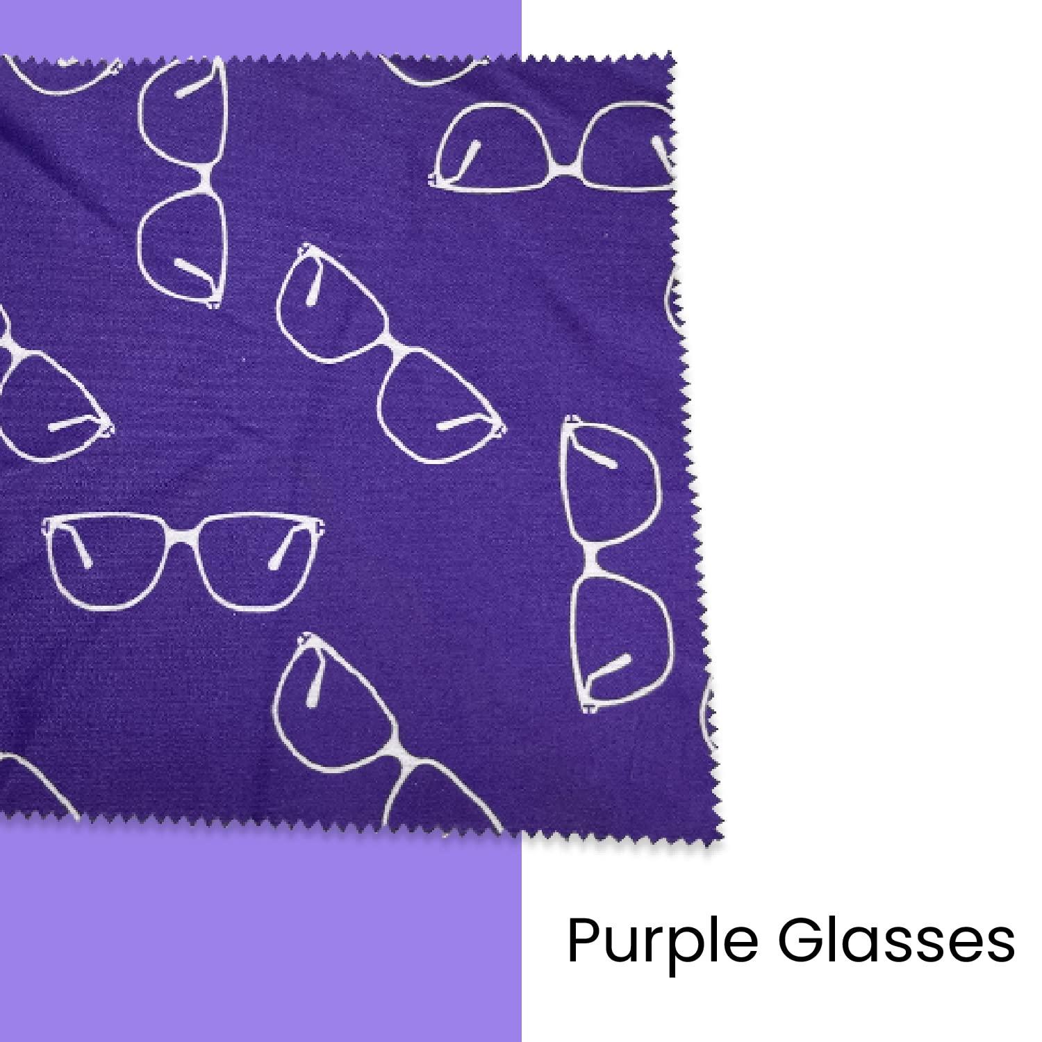Optigear Optigear Microfiber Lens Cleaning Cloth Kit | 12 Pack | 3 Styles | Purple Glasses | Gray Swirls | Gray