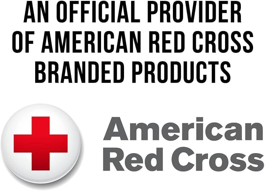 American Red Cross American Red Cross Officially Licensed Product, Deluxe All Purpose First Aid Kit, 299 Piece Emergency Medical Supplies to Treat Minor Injuries