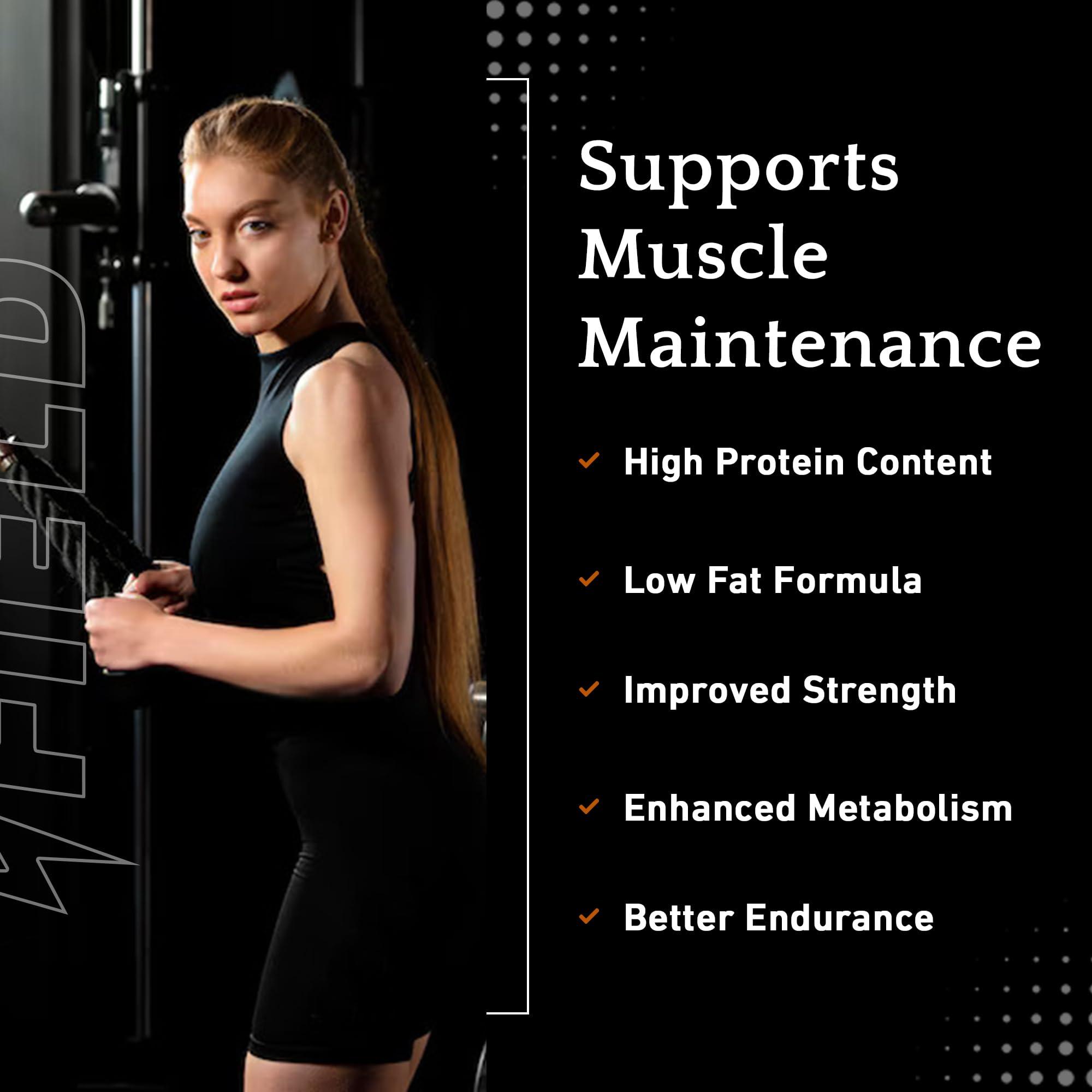 Fresh Field Vanilla Protein Powder - Whey Protein Isolate Powder (25 gm) - Gluten Free Protein - Soy Free 100% Whey Isolate Protein - Sugar Free - 30 Servings with One Scoop Size