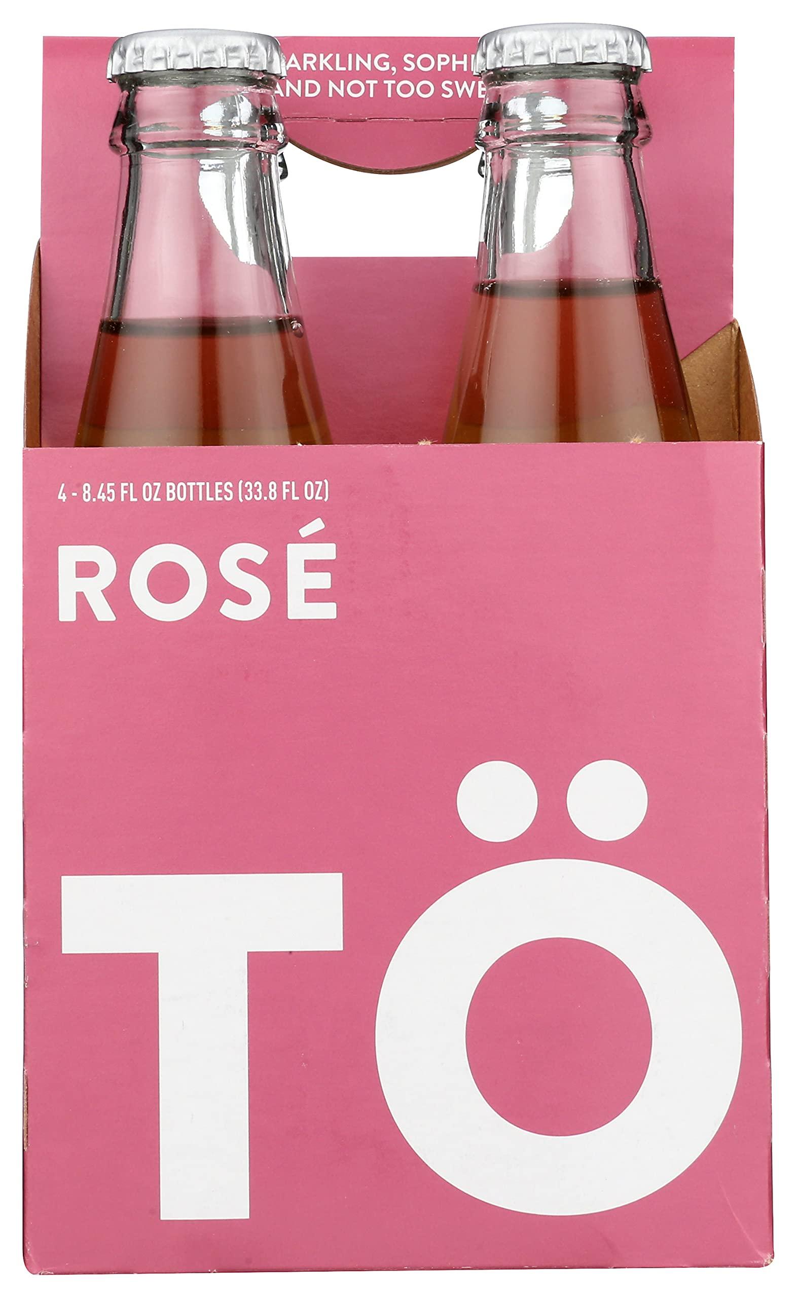 Tost TOST Ginger & Elderberry Sparkling Rose White Tea 4 Pack, 8.45 FZ