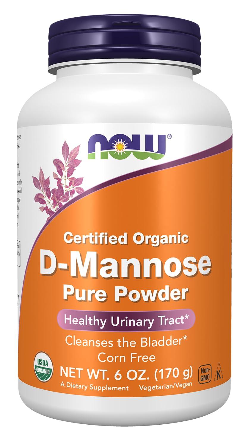 Now Foods Now Foods D-Mannose Powder, 6 Ounces (Pack of 2)