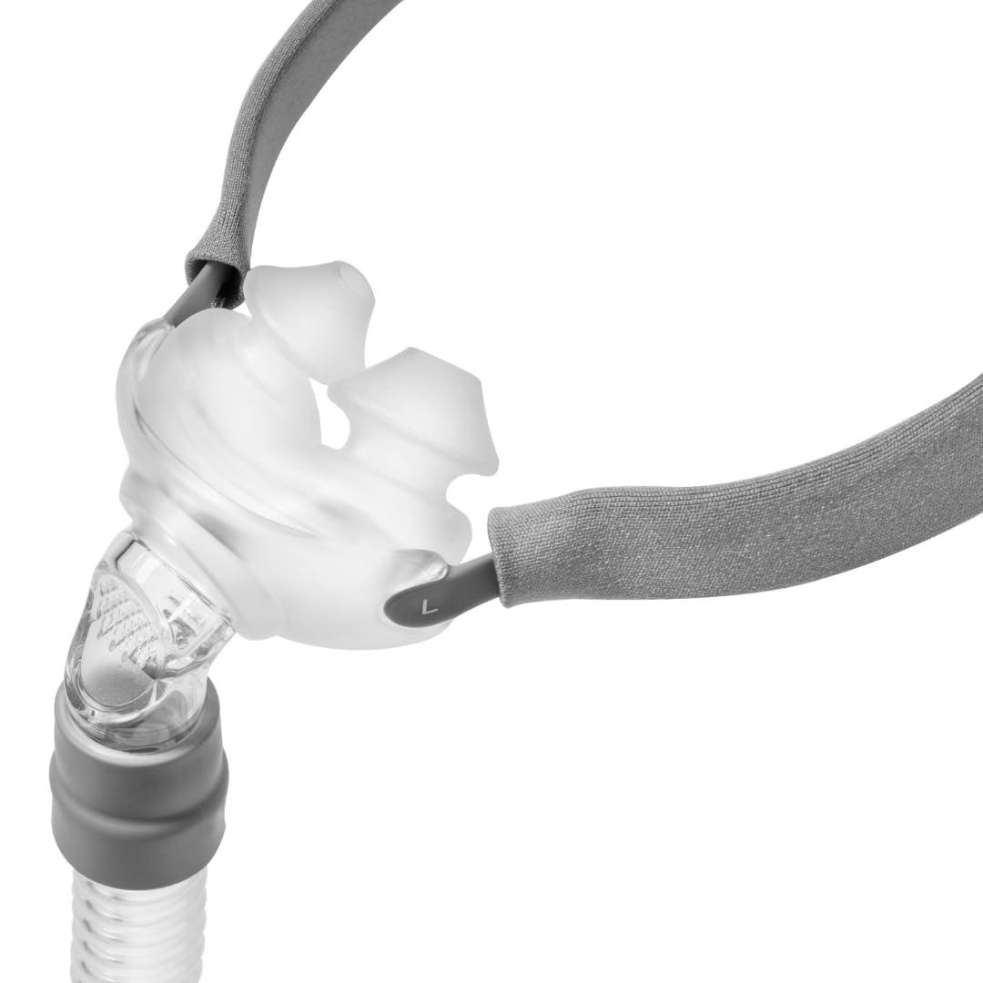 3B Medical 3B Medical Rio II Nasal Pillows Mask w/o Headgear (Large), Clear