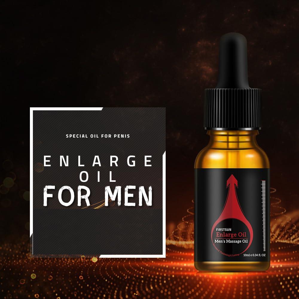 FIRSTSUN FirstSun Enlarge and Permanent Thickening Growth Men Energy Massage Essential Oil for Sex, Increase Dick Liquid for Health Care, Lateness Performance,Strength,Thicker (2 Packs)