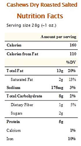 Farm Fresh Nuts Dry Roasted Cashews Salted | Baked In Small Batches for added freshness | Without Oil | Perfectly Crunchy Naturally Delicious (2 LBs) By Farm Fresh Nuts Brand