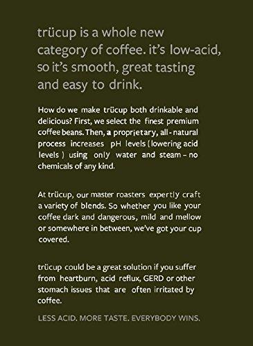 TRUCUP trcup Low-Acid Bold Roast Coffee (French Press, 2 lb)