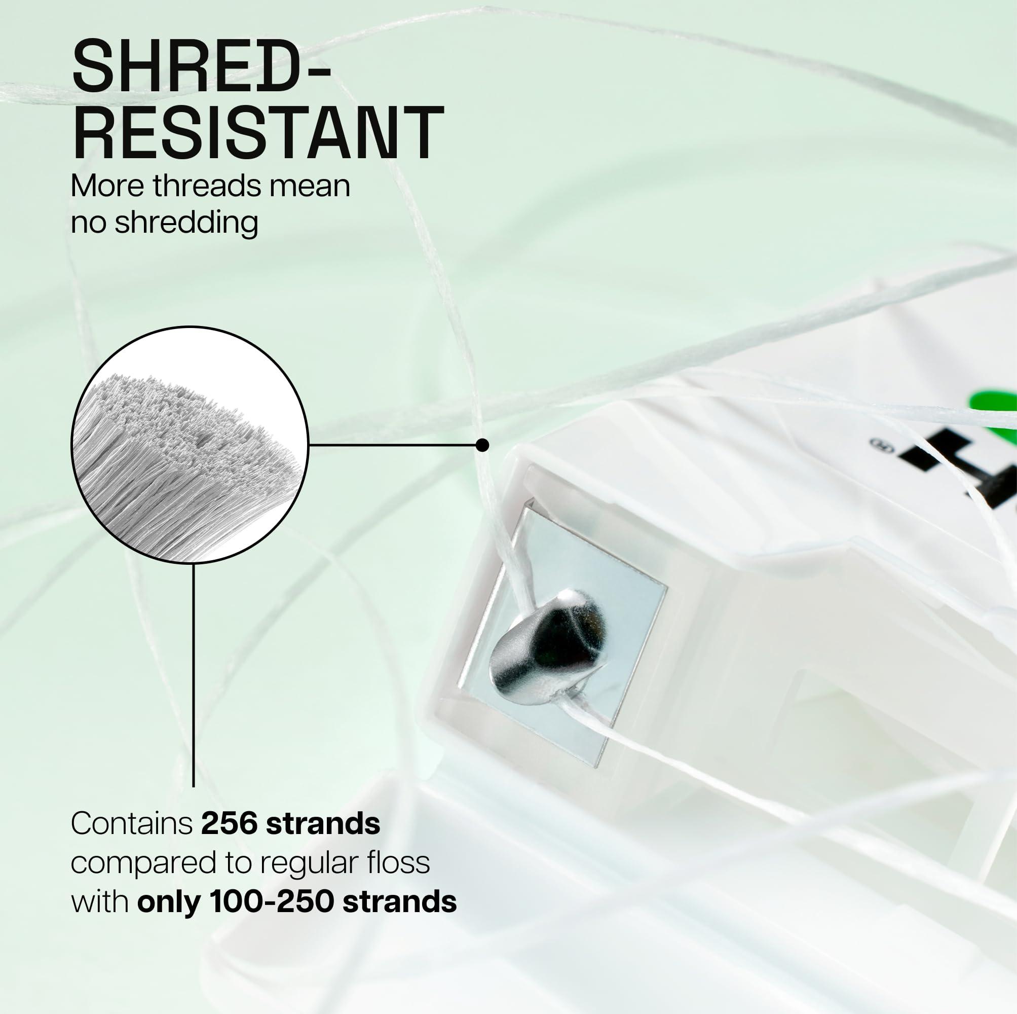 Reach REACH Waxed Dental Floss, Mint, Plaque Remover for Teeth, Shred Resistant, Floss Slides Smoothly, Easy to Use, Waxed, Deep Cleaning Teeth, Oral Care, PFAS Free, for Adults & Kids, 6 Pack, 55 yd