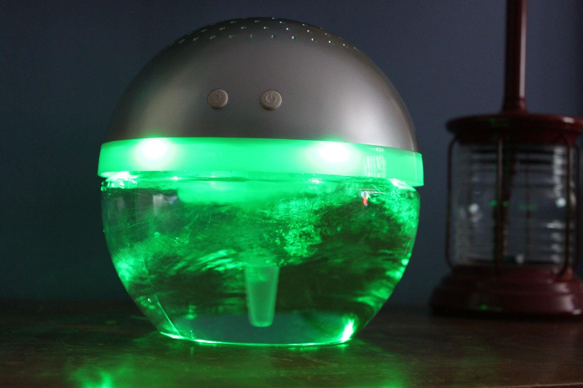 EcoGecko EcoGecko Magic Ball air revitalizer, Silver