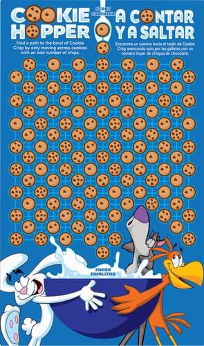 Cookie Crisp Cookie Crisp Breakfast Cereal, Chocolate Chip Cookie Taste, Made With Whole Grain, Family Size, 18.3 oz (Pack of 2)