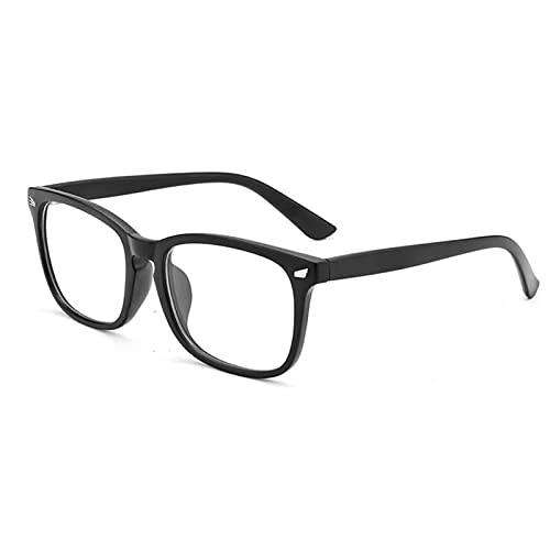 Jcerki Jcerki Myopia glasses -1.00 Distance nearsighted glasses Black Frame Unisex Glasses