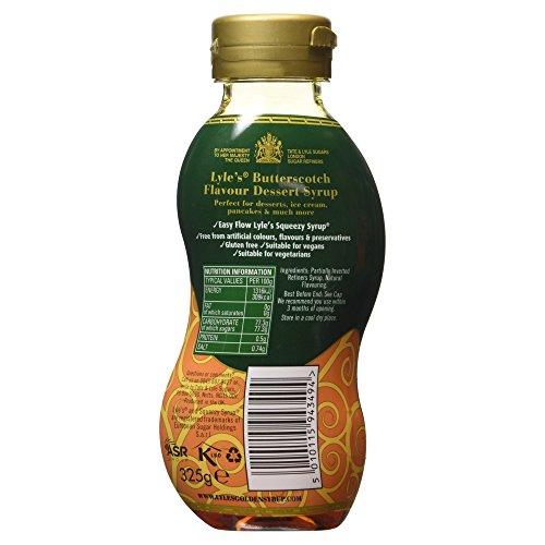 Lyle's Lyle's Squeezy Butterscotch Syrup 325g