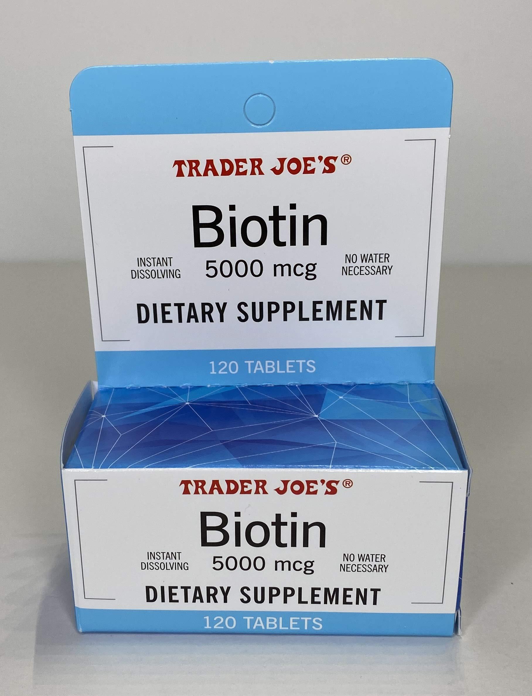 Trader Joe's Trader Joe's Biotin 5000 mcg Dietary Supplement