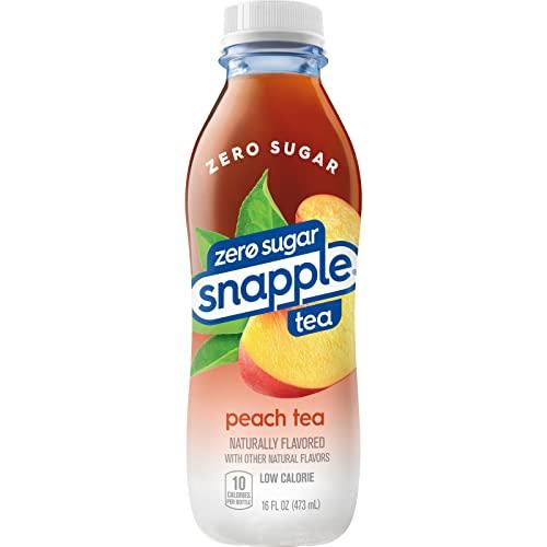 Snapple Snapple Diet Peach Tea, 16 fl oz recycled plastic bottle, 6 pack