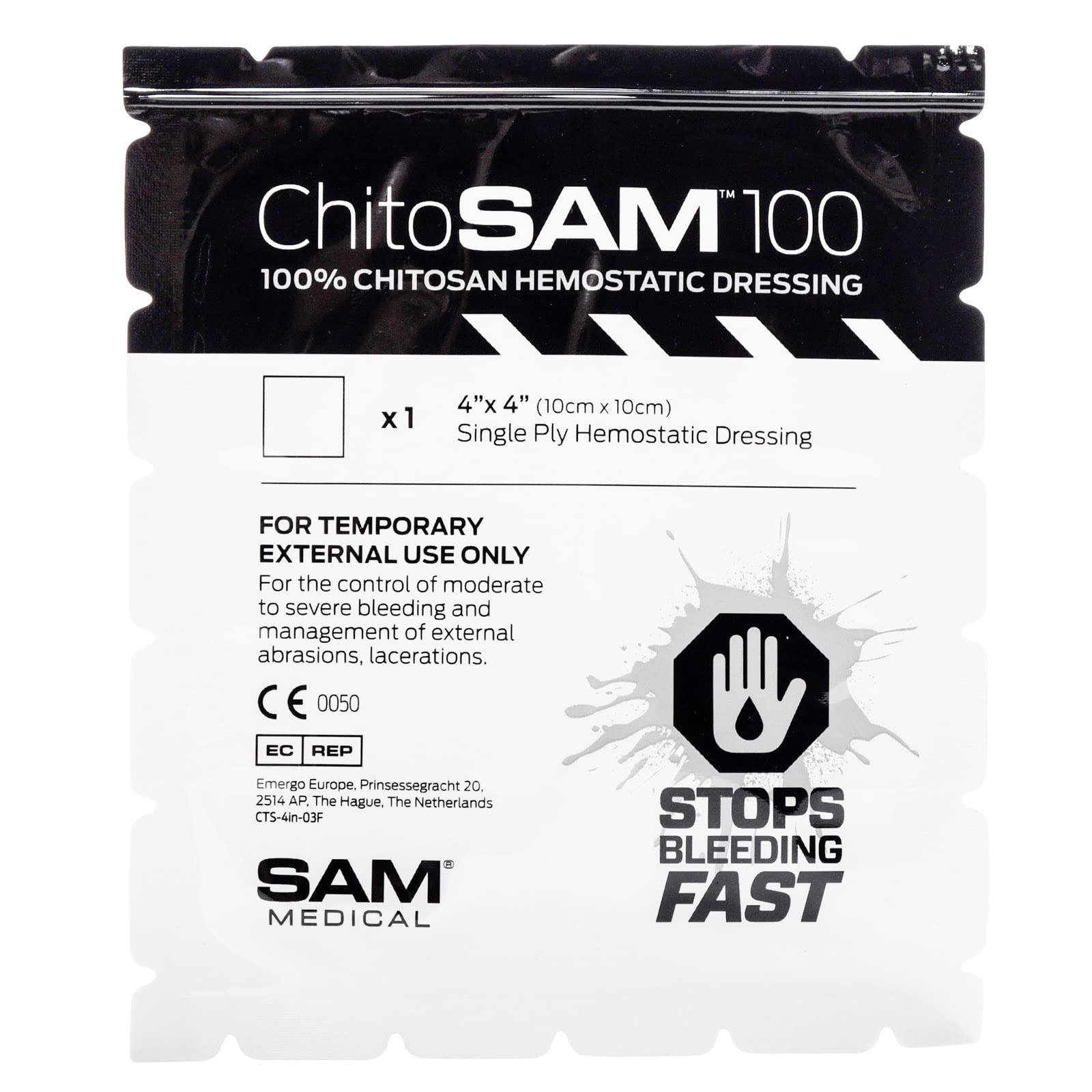 SAM Medical Chito-SAM 100 4" X 4"