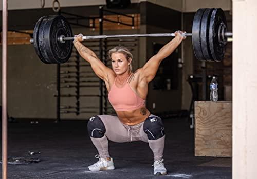 Element 26 Knee Sleeves for Weightlifting (Sold as a Pair) - 6mm Neoprene for Knee Compression, Mobility, and Warmth - Perfect for Functional Fitness, Squats, Deadlifts, Olympic Lifting (Extra Large)