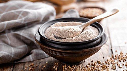 Food to Live Food to Live - Organic Whole Grain Buckwheat Flour, 25 Pounds - Non-GMO, Kosher, Unbleached, Unbromated, Unenriched, Stone Ground, Powder, Meal, Sirtfood, Bulk