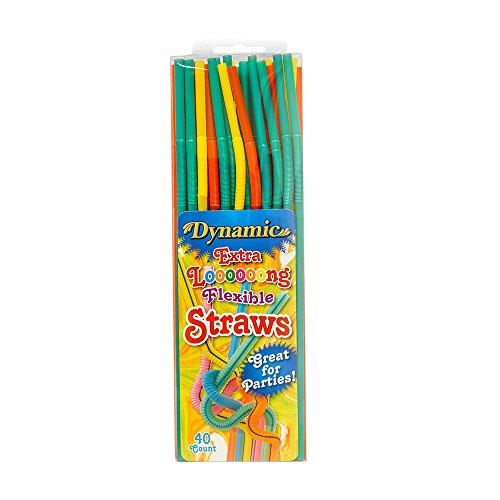 MW Polar Dynamic Extra Long Straw, 40-Count (Pack of 24)