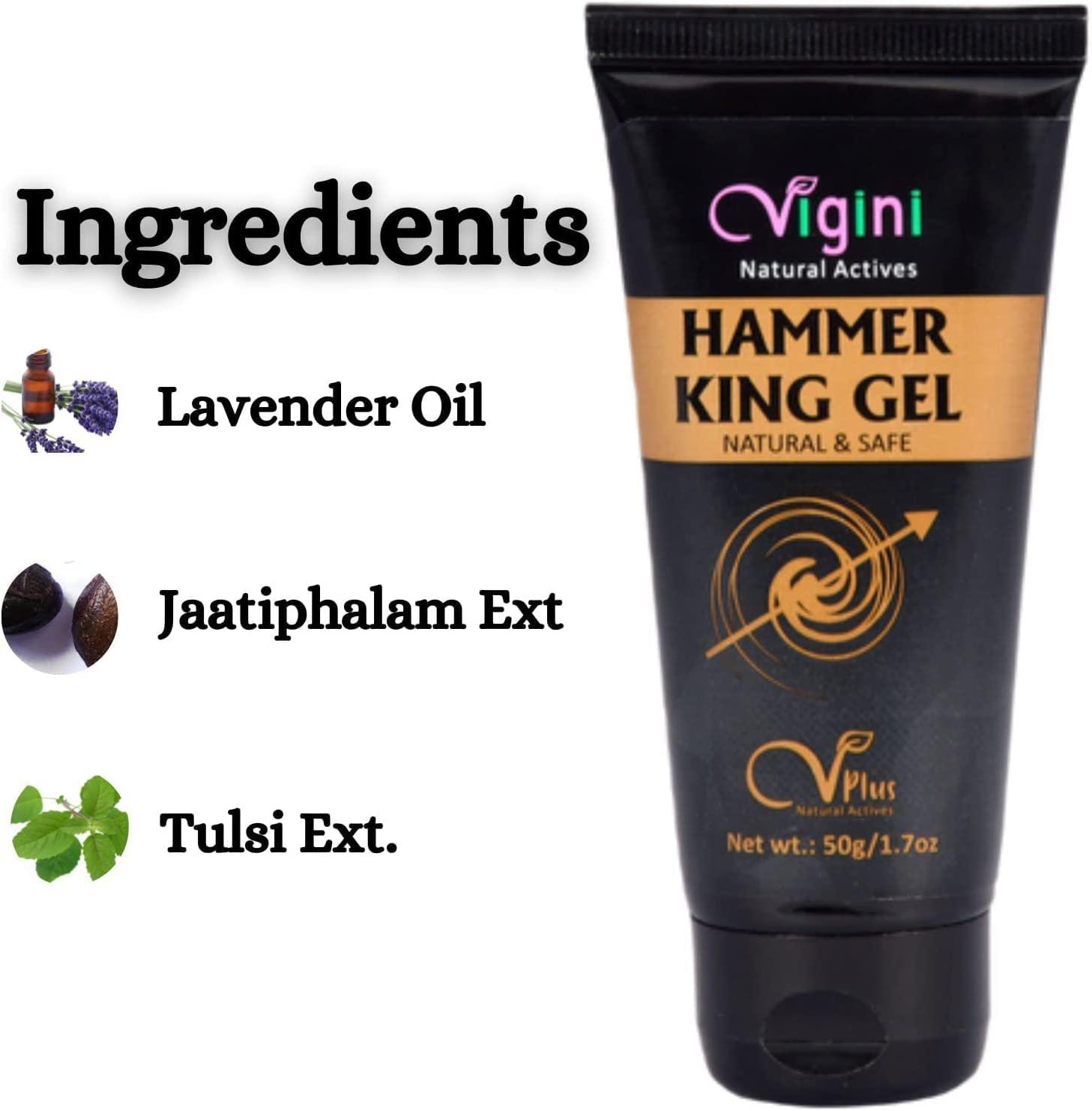 SENTA SENTA Natural Hammer King Massage Gel for Men 50g