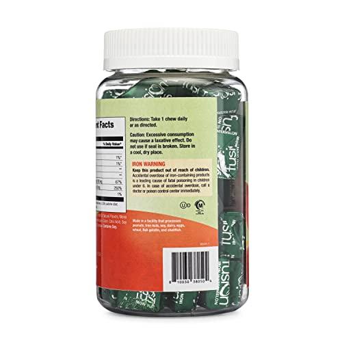 Fusion Lifestyle Fusion Lifestyle Iron Supplement for Women and Men, Watermelon Flavored Iron Soft Chew Plus Vitamin C for Iron Deficiency and Anemia, 1 Month Supply, 30 Count