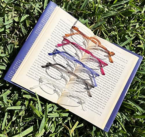 Calabria The Original Flexie Reading Glasses By Calabria (3.50, Root Beer)