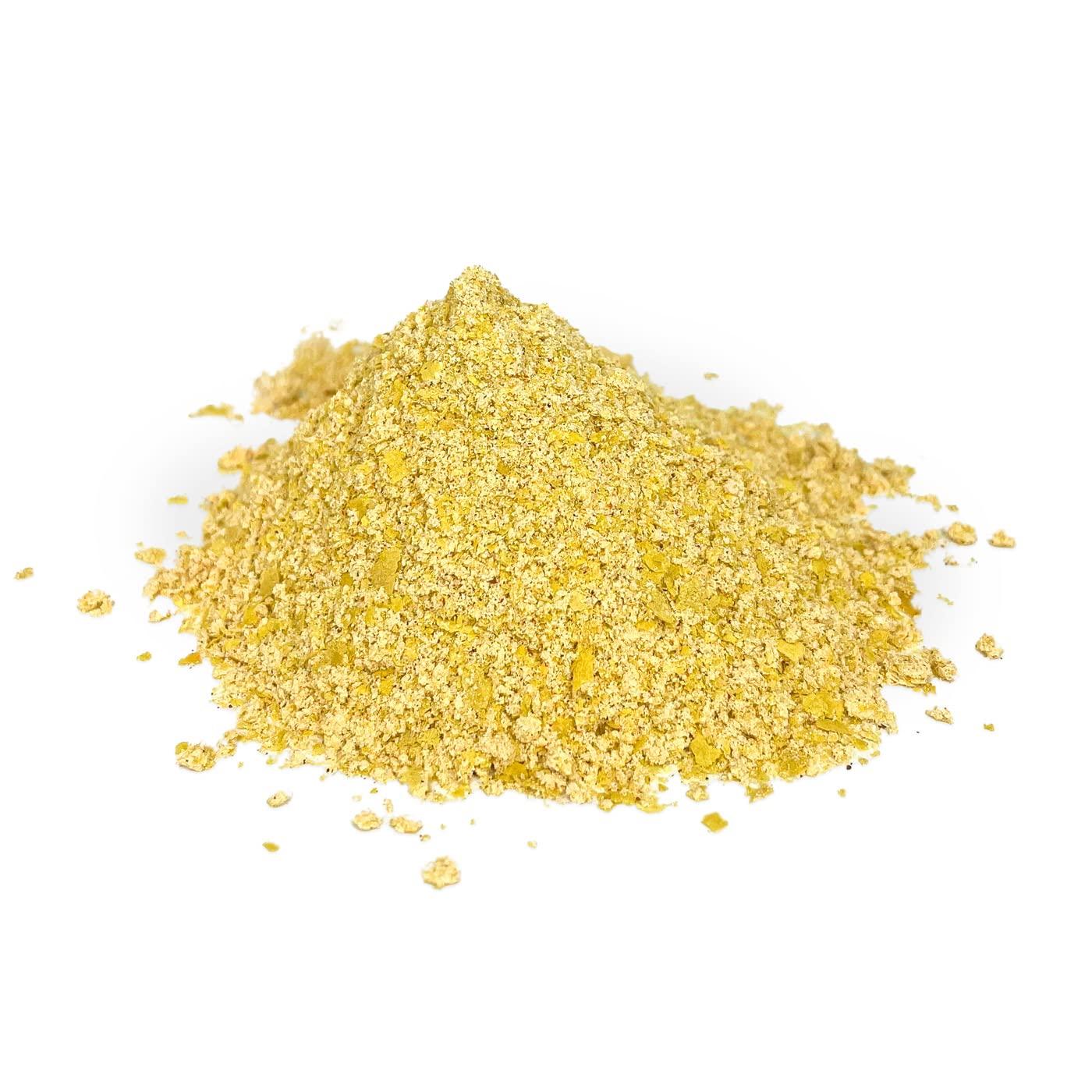 Grownas GrownAs Vegan Cheese Powder, 1 lb. - Dairy Free, Non-GMO Cheddar Cheese Seasoning for Vegan Mac & Cheese, Nachos, Pub Cheese - Organic, Non-Dairy, Sugar-Free, Soy-Free - Better Than Nutritional Yeast