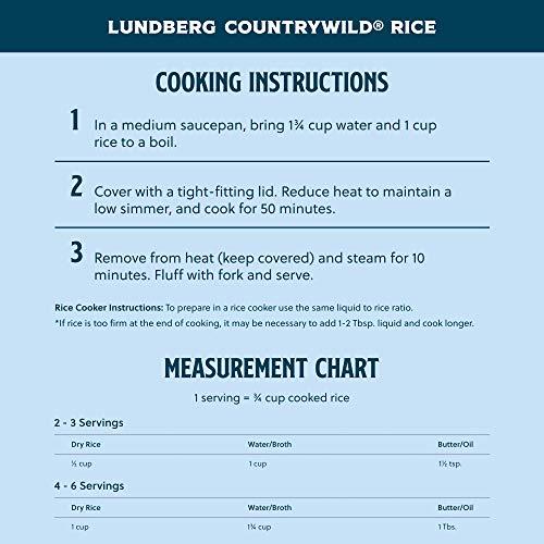 Lundberg Lundberg Family Farms Gourmet Countrywild Whole Grain Brown Rice, Packaging May Vary, 400 Ounce (Pack of 1)