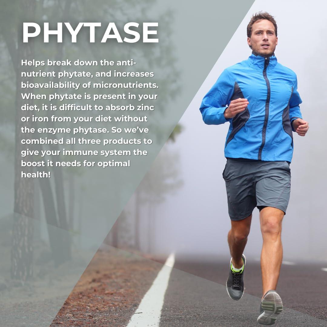 Goodphyte Goodphyte | Immunity Dietary Supplement | 60 Capsules | Naturally Occuring Enzymes That Regulate Digestion | Premium All Natural Relief from IBS, Constipation, Bloating, Gas, & Indigestion