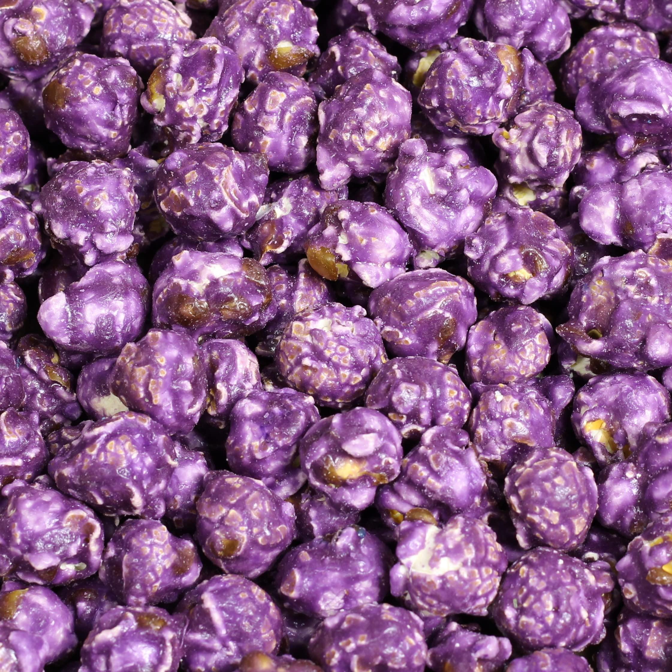 It's Delish Gourmet Purple Grape Flavored Popcorn by It's Delish, 5 lbs Bulk Bag | Air Popped Pop Corn Snack - Fruity Purple Themed Candy Confetti | Birthday Party, Events – Gluten Free, Vegan, Kosher