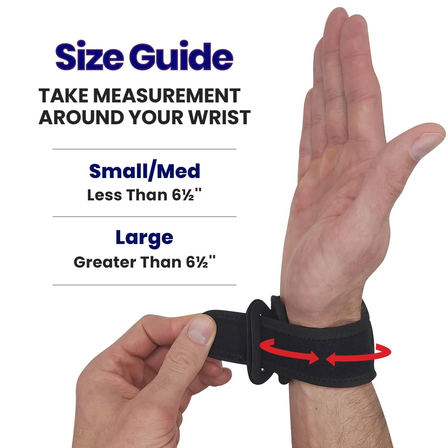 ARMSTRONG AMERIKA ARMSTRONG AMERIKA Wrist Brace For Carpal Tunnel Left Hand + Wrist Wrap Compression Wrist Brace For TFCC Tears Large