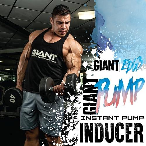 Giant Performance Giant Edge Series - Giant Pump - 3D Pump Breakthrough, L-Citrulline for Pumps and Endurance, Stim-Free 30 Servings (Unflavored)
