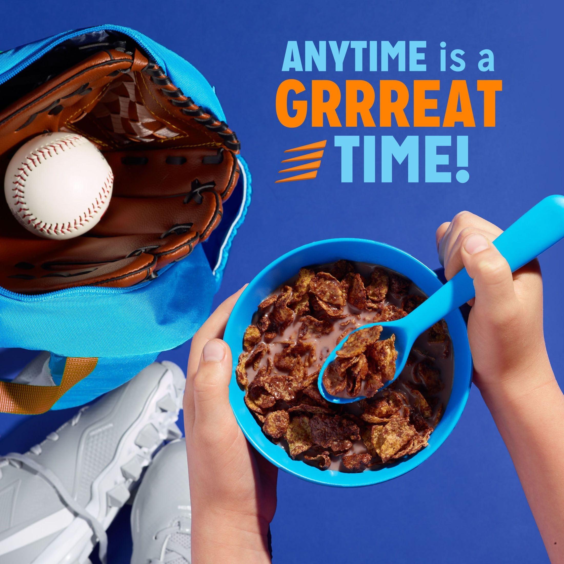 Frosted Flakes Kellogg\'s Frosted Flakes Breakfast Cereal, Kids Cereal, Family Breakfast, Chocolate Milkshake, 12.2oz Box (1 Box)