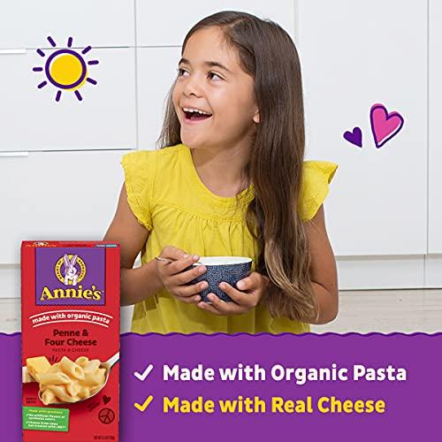 Annie's Homegrown Annies Four Cheese Penne Macaroni and Cheese Dinner with Organic Pasta, 5.5 OZ