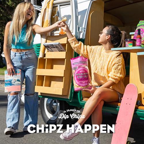 Chipz Happen Chip Happenz Tortilla Chipz (Pack of 4) (Nacho Cheese)