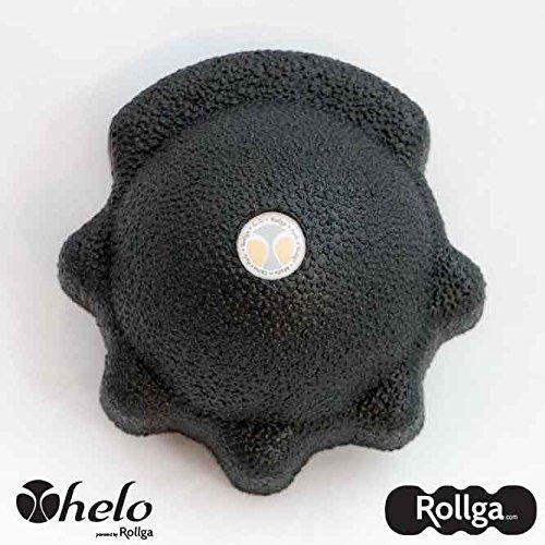 Rollga Rollga Muscle Releaser Massage Ball for Trigger Point Release, Muscle Knot Massage, Lacrosse Ball Alternative, 3 Surfaces for Advanced Grip and Muscle Release