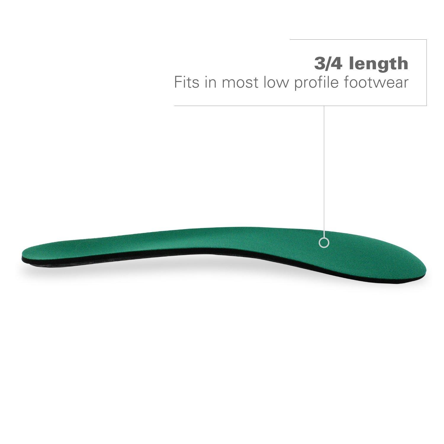 Spenco Spenco Rx Thinsole 3/4 Length Shoe Insoles, -Women's 9-10.5/ -Men's 8-9.5