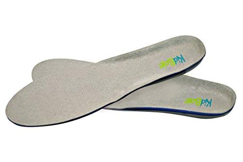 KidSole Children's Athletic Gel Insoles for Cushion and Comfort for Active Children ((24 CM) Kids Size 2-6)