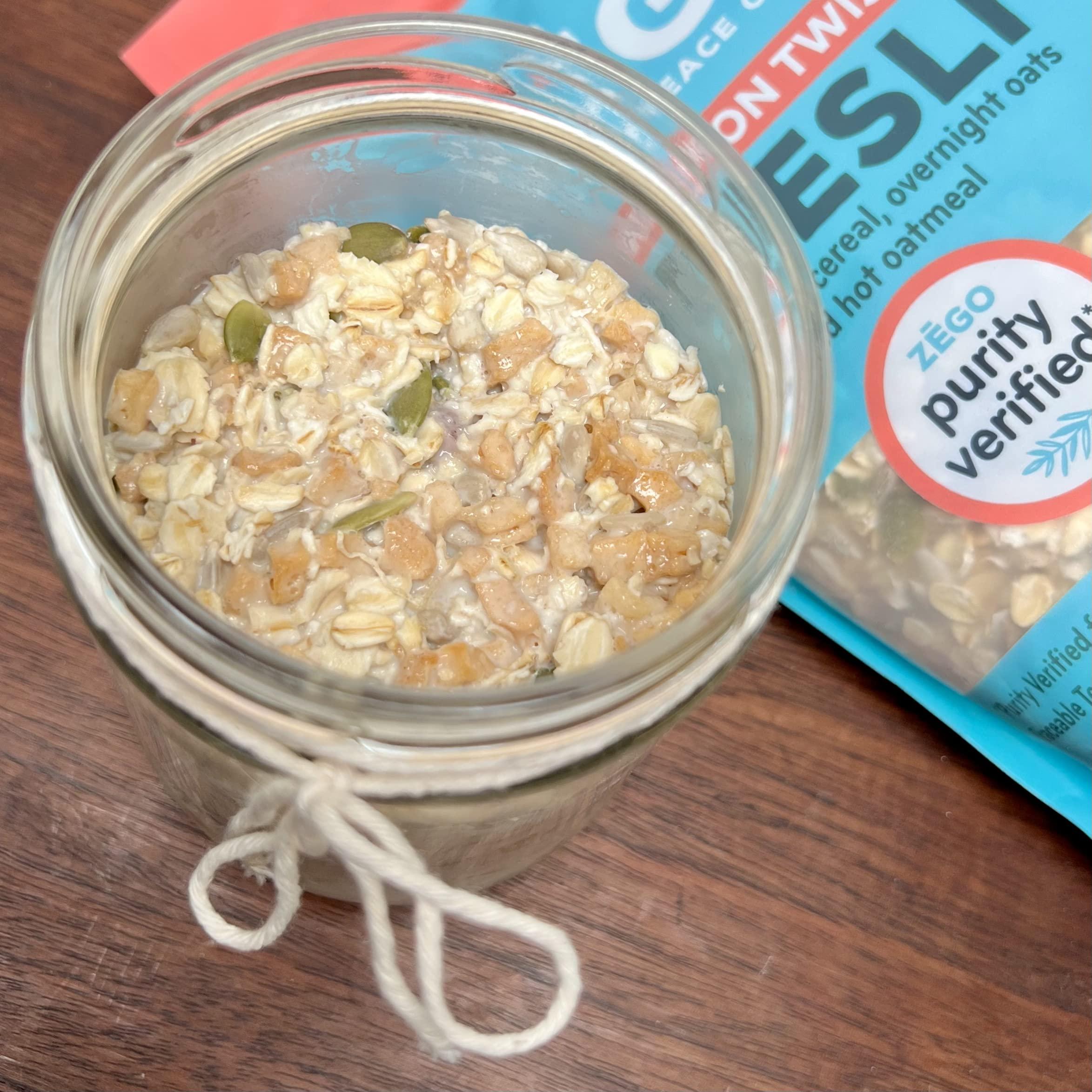 ZEGO ZEGO Foods Organic, Superfood Oatmeal & Muesli, Certified Gluten Free (Cinnamon Twist) 13oz