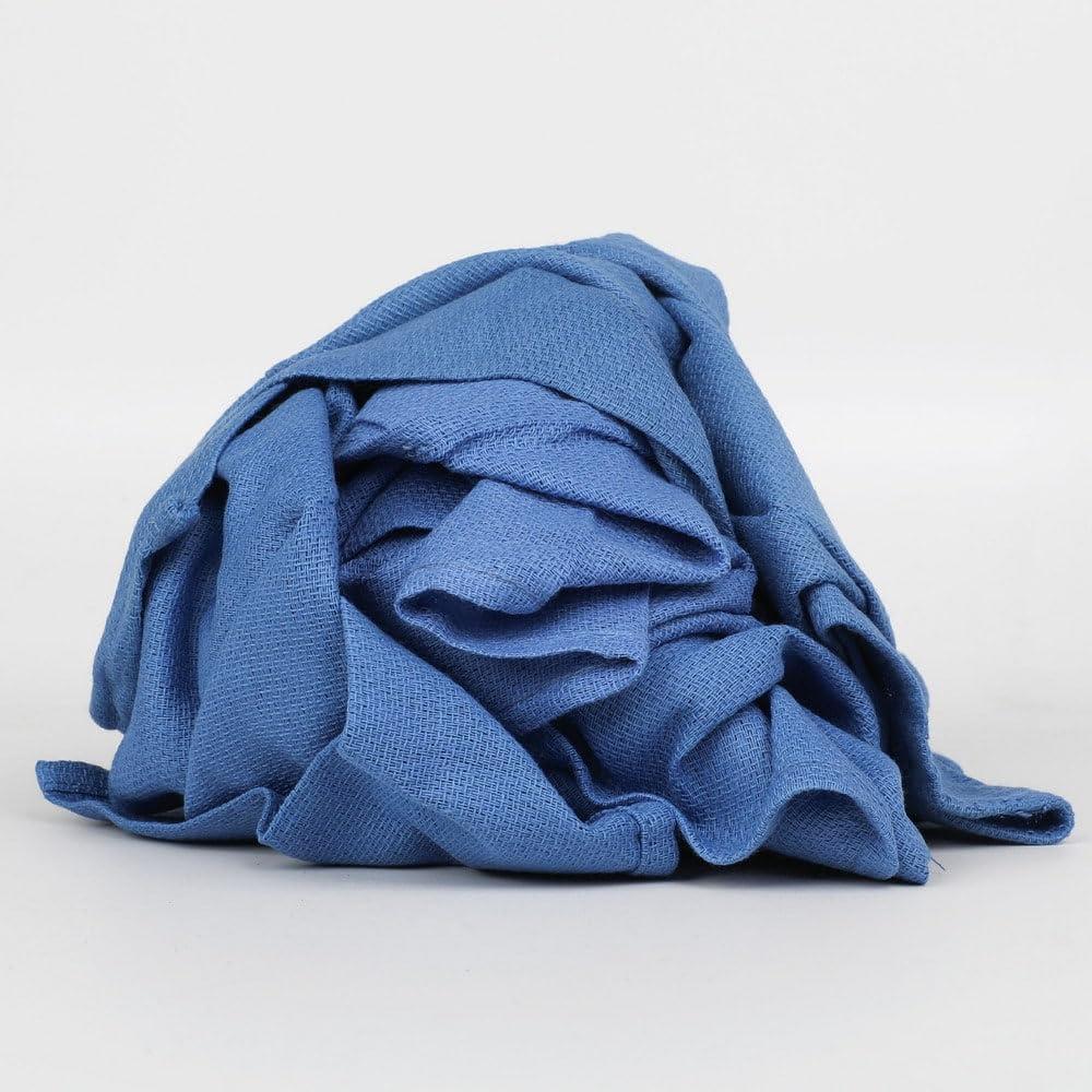 PRO SOURCE PRO SOURCE 25 Lb Box Virgin Surgical Lint-Free Blue Cotton Huck Towels: 16\" x 25\"