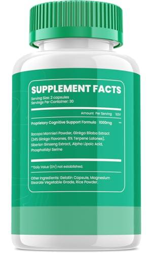 Indelo (2 Pack) Neuro Zoom Brain Boost Supplement, Neuro Zoom Advanced Memory Support Formula, Neuro Zoom Pills Nootropic to reduce Brain Fog, Neuro Zoom to Boost Memory, NeuroZoom Reviews (120 Capsules)