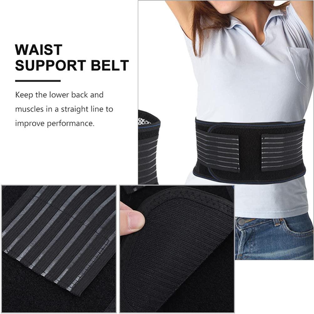 DOITOOL DOITOOL 1Pc waist belt heating back belt back straight belt carrying straps Heated Lumbar Support Belt posture strap upper gym belt Waist Supporter Radiator universal men and women