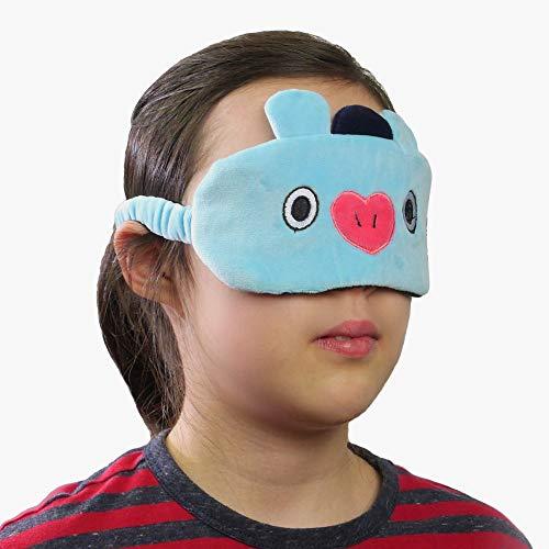 Concept One BT21 LINE Friends MANG Sleep Mask, Eye Cover Blindfold for Sleeping, Blue, One Size