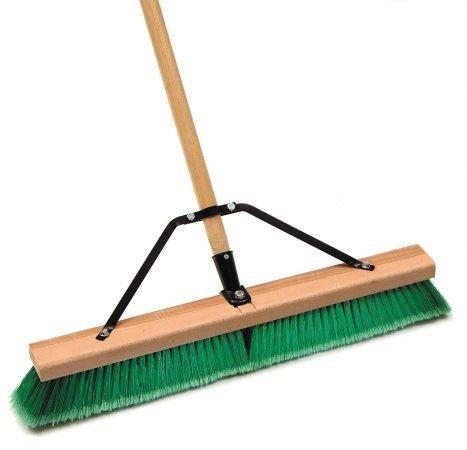 Generic 24 in. Assembled Smooth Surface Push Broom