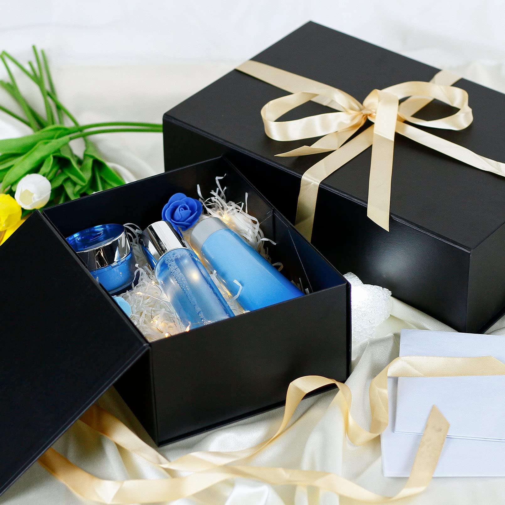 MOYEUPAC MOYEUPAC Gift Boxs 9\" X 7\" X 4\" with Magnetic Closure Lid for Gift Packaging, Gift Boxs for Father\'s Day, Mother\'s Day, Presents Christmas and Various Holidays