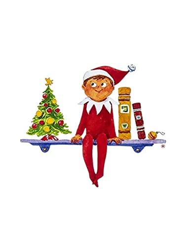 TNCT Christmas Elf Design Edible Image Cupcake Toppers For 2 Inch Cupcakes Or Cookies!