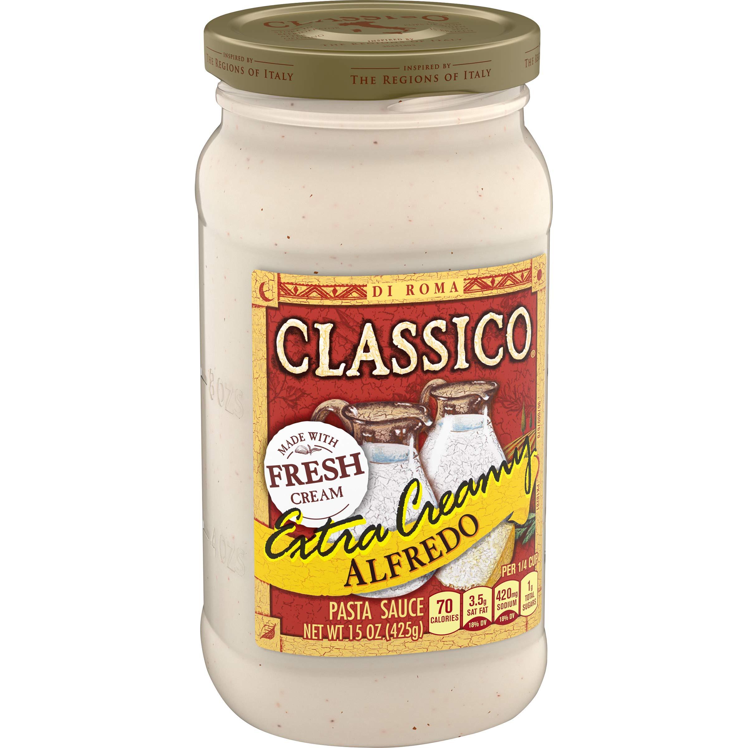 CLASSICO Classico Extra Creamy Alfredo Pasta Sauce (15 oz Jar)