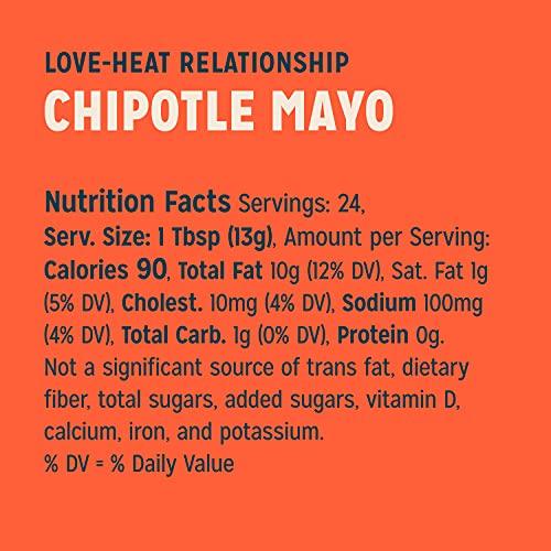 Sir Kensington's Sir Kensington\'s Mayonnaise Chipotle Mayo 2 Count Gluten Free Non- GMO Project Verified Shelf-Stable 12 oz