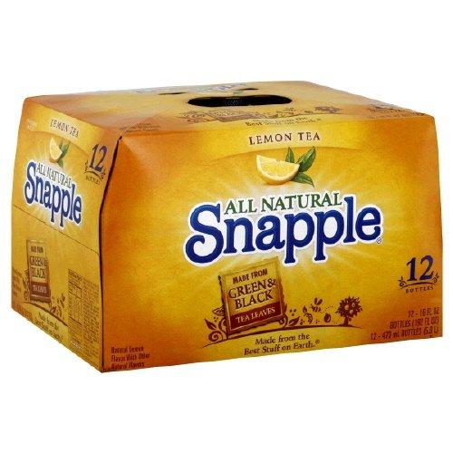 Snapple Snapple Tea, 12- 16 Fl Oz (Pack of 2) (Lemon)