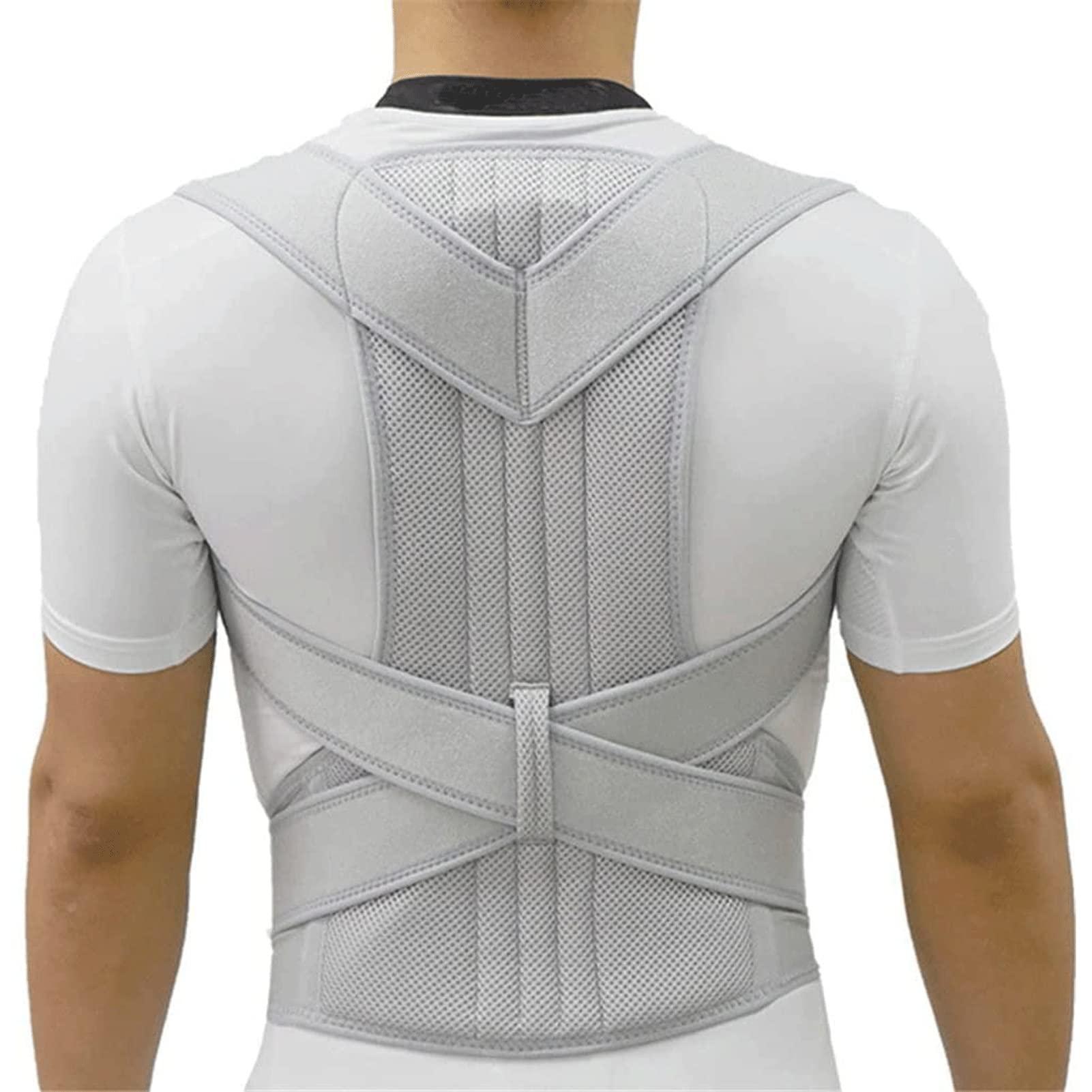 KANDUO KANDUO Posture Corrector for Women and Men, Adjustable Upper Back Straightener Posture Corrector and Providing Pain Relief from Neck, Shoulder, and Upper Back (Size : Medium)