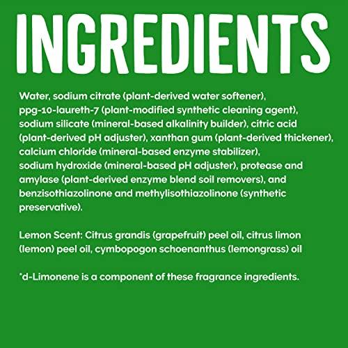 Seventh Generation Seventh Generation Dishwasher Detergent Gel Liquid Soap Lemon Scent Dish Detergent 42 oz, Pack of 6